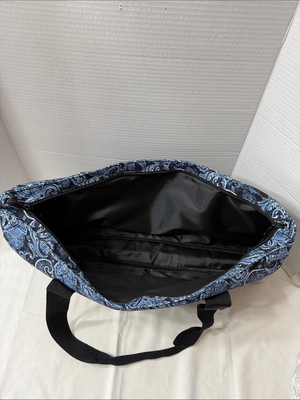 American Mahjong Set Sealed Tiles Blue Paisley Travel Carry Bag and Accessories - Picture 10 of 12